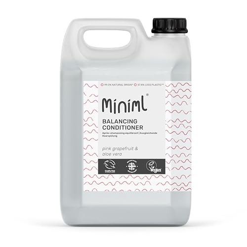 Miniml Haarspülung 5L, rosa Grapefruit & Aloe Vera, für empfindliche Kopfhaut