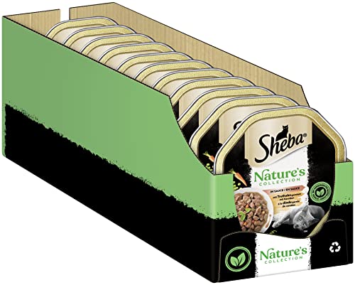 sheba katzen nassfutter nature's collection truthahn in sauce 2 x 11 x 85g