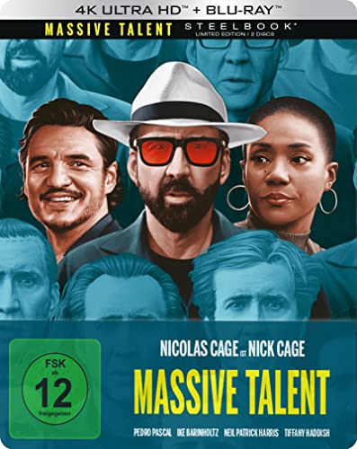 massive talent limited steelbook edition 4k blu-ray + blu-ray 15,97 prime