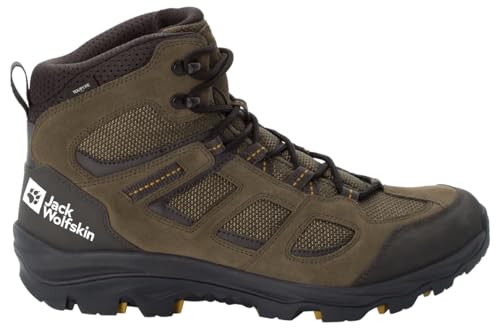 jack wolfskin vojo 3 texapore mid wanderschuhe kahki phantom eu 41