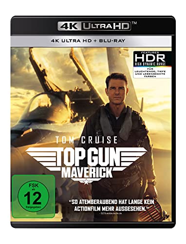 top gun maverick 4k ultra hd und blu-ray 2d film auf disk