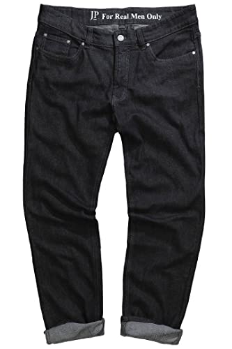 jp 1880 jeans herren 5-pocket regular fit bis gr. 70 schwarz 28