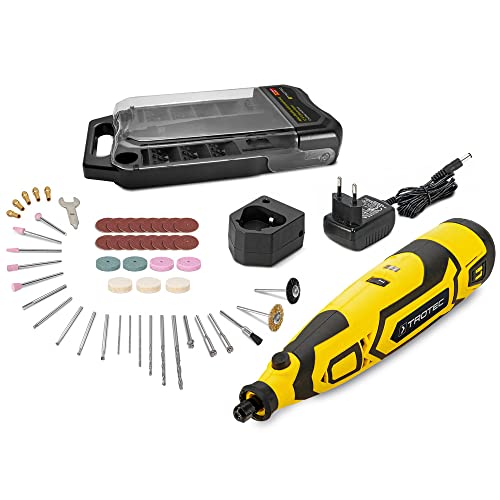 trotec akku multifunktionswerkzeug pmts 01-12v mit 51-teiligem zubehörset