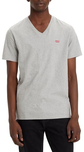 Levi's Herren V-Neck T-Shirt Original Housemark Schwarz