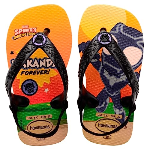 havaianas flipflops unisex kinder baby marvel gelb pop yellow 19 ei