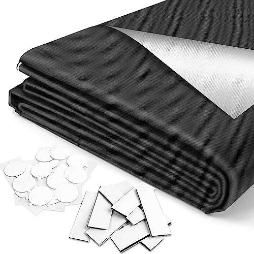 teamkio blackout stoff 3 m x 1,45 m für dachfenster und velux, tragbare rollos