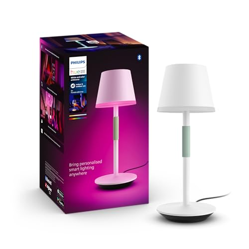 Philips Hue Go Tragbare Tischleuchte Weiß & Farbe Ambiance