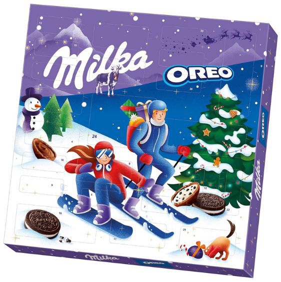 Milka OREO adventskalender 284g günstig ab 7,21 statt 16