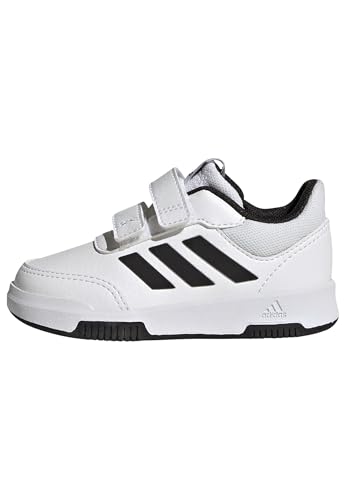 adidas tensaur hook and loop kinder schuhe laufschuhe unisex, cloud white/black, 20 eu