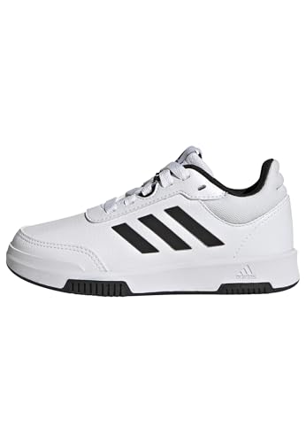 adidas laufschuhe tensaur sport training schuhe, cloud white/core black, 37 1/3 EU