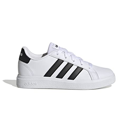 Produktbild: adidas Grand Court Kinder Tennis Schuhe, Cloud White/Core Black, Gr. 28 EU