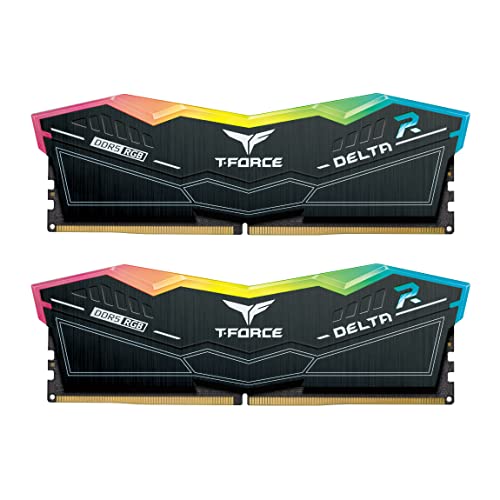 teamgroup d532gb 6000 mhz ddr5 ram delta rgb schwarz k2 tem