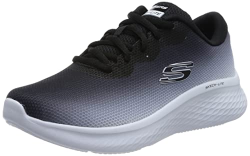 skechers damen sneaker 149995 schwarz-weiß mesh 36 eu