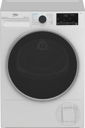 beko b5t4824if wäschertrockner 8 kg frontlader wärmepumpe 15 programme dampffunktion