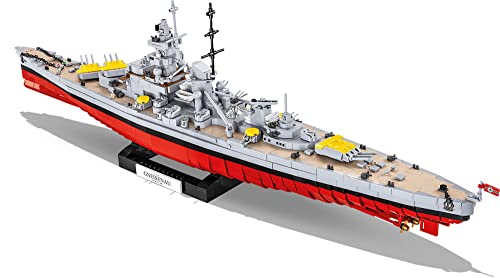 Produktbild: cobi 4835 gneisenau schlachtschiff klemmbausteine set bauen
