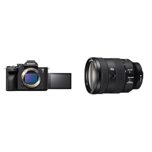 sony alpha 7 iv spiegellose kamera 24-105 mm objektiv, 4k video, touchscreen