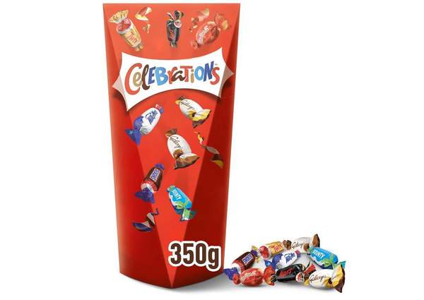 celebrations pop geschenkbox 350 gramm für 4,84 euro statt 6 euro
