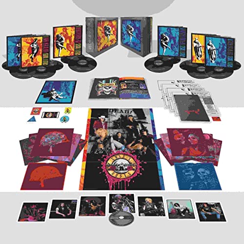 guns n' roses use your illusion super deluxe 12lp blu-ray 2 exemplare