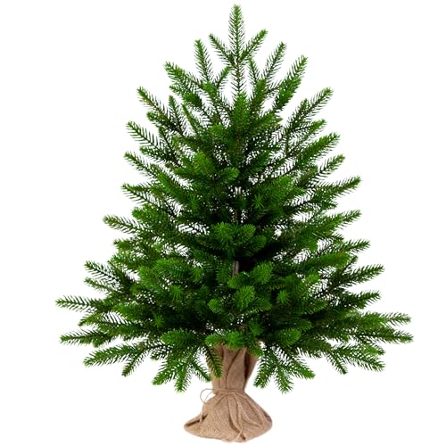 EveXmas künstlicher Weihnachtsbaum onyx 65cm, einfach zu montieren, naturgetreu