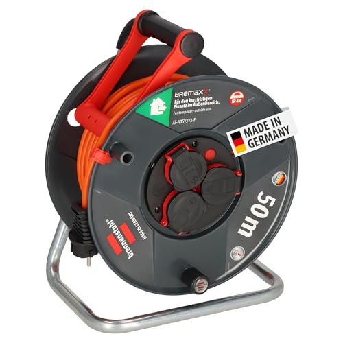 Produktbild: Brennenstuhl Garant V2 Kabeltrommel 50m IP44 für Outdoor Nutzung