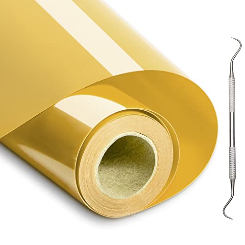 plotter film textile vinylfolie 30.5cm x 4.5m transfer film für textilien gelb