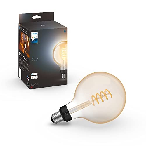 Produktbild: 2x Philips Hue G125 White Filament E27 LED Glühbirnen, inkl. Versand, 58,63