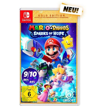 mario + rabbids sparks of hope gold edition switch günstig kaufen 24,99