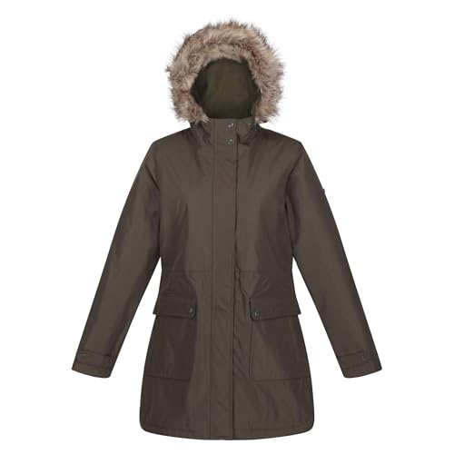 regatta damen jacke sabinka dark khaki größe 38