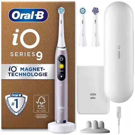 oral-b iO series 9 plus elektrische zahnbürste, 214,98 statt 235