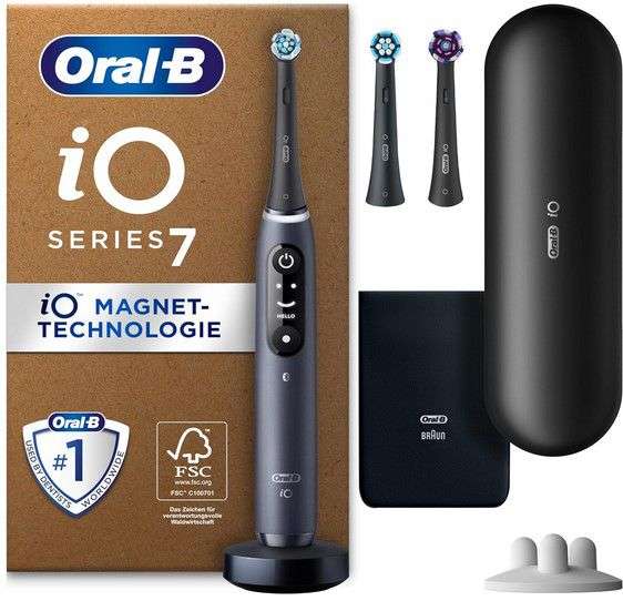 oral-b iO Series 7 Plus zahnbürste mit zubehör für 156,98 euro statt 200 euro