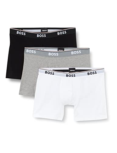 BOSS Herren Trunk 3er Pack eng, Unterwäsche für Männer