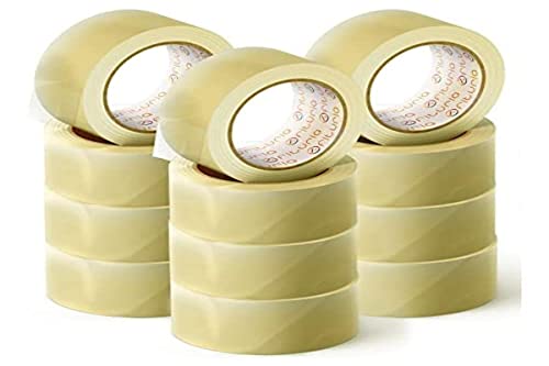 Produktbild: transparentes packband 48mm x 60m 12 rollen prime stückpreis 0,72