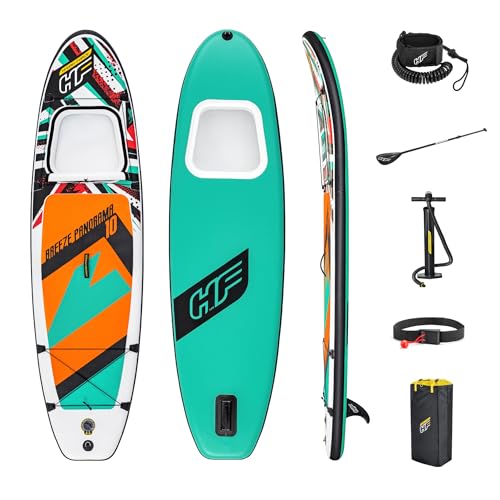 bestway hydro-force aufblasbares stand up paddle board mit handpumpe und tasche