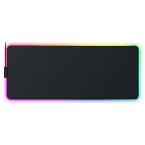 Produktbild: razer strider chroma rgb gaming mausp pad 900x370mm 19 beleuchtungszonen rutschfest