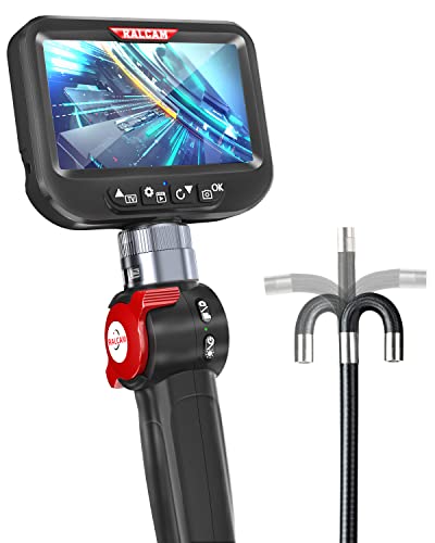 Produktbild: ralcam endoskopkamera mit licht, 8.5 mm inspection camera, 4.3 zoll hd 1080p, ip67 wasserdicht
