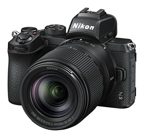 nikon z 50 kit mit 18-140 mm vr, iso 100-51200, 4k uhd-video