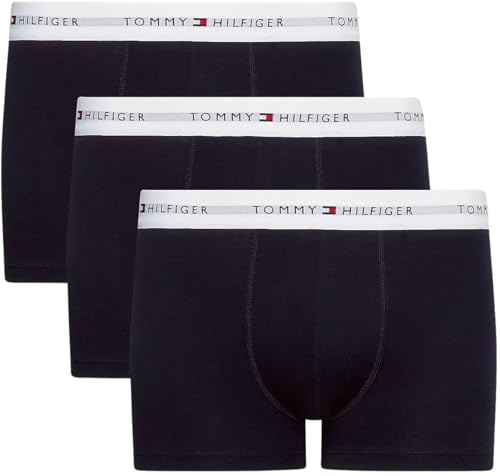Produktbild: Tommy Hilfiger Herren Trunk 3er Pack, Mehrfarbig (Desert Sky), Größe L