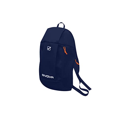 givova rucksack kapitel blau-blau, wasserfest, sportlich, vielseitig