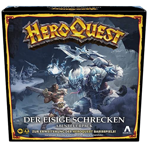heroquest abenteuerpack der eisige schrecken  für tabletop-spiele