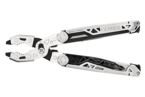gerber multi-tool 12 funktionen dual force mit holster einhandöffnung frame-lock