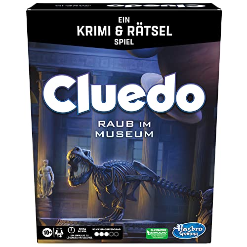 Cluedo Raub im Museum - Krimi-Spiel, ähnlich EXIT-Serie, ab 10 Jahren, 90 Min.