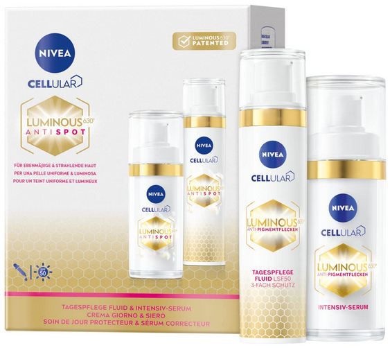 nivea cellular luminous 630 tagespflege set, 29,83 statt 49