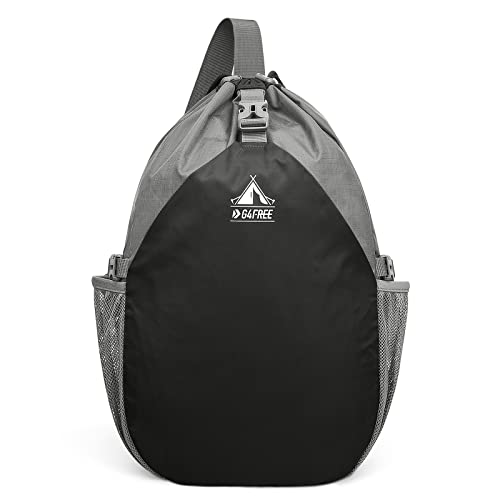 g4free ultraleichte sling tasche rucksack crossbody mit kordelzug für sport und freizeit