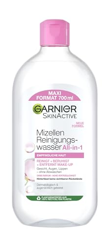 garnier mizellen reinigungswasser 700 ml, sanfte gesichtsreinigung und abschminken