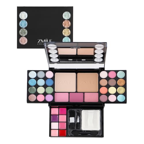 zmile cosmetics beauty box, vegane kosmetik mit spiegel, kleines make up set