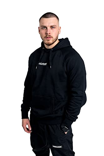 herren hoodie kapuzenpullover schwarz sanuus better living saison 1 Größe M