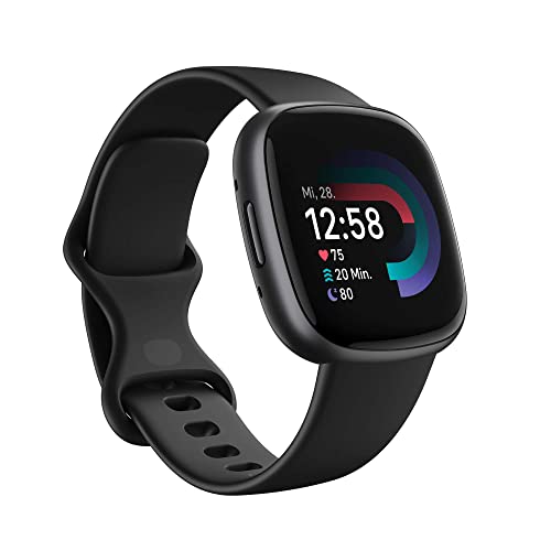 fitbit versa 4 smartwatch für android und ios kompatibel