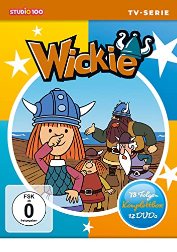 Produktbild: wickie und die starken männer komplettbox 1974-1975 12x dvd imdb 7,1/10
