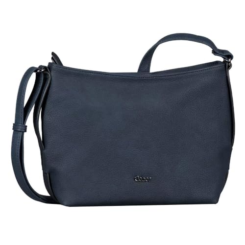 gabor bags umhängetasche mal damen mittelgroß blau crossbody bag