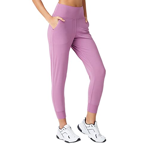 Jogginghose damen LOS OJOS - hohe taile jogger mit taschen, sweatpants XS